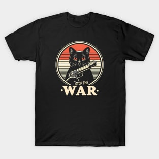 Stop the war - cats T-Shirt